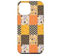 Vintage Halloween Patchwork Inpired Cute Ghost Pumpkin Custodia per iPhone 12 Pro Max