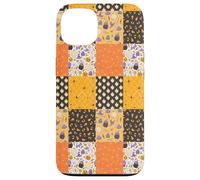 Vintage Halloween Patchwork Inpired Cute Ghost Pumpkin Custodia per iPhone 13