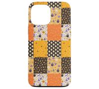 Vintage Halloween Patchwork Inpired Cute Ghost Pumpkin Custodia per iPhone 13 Pro Max