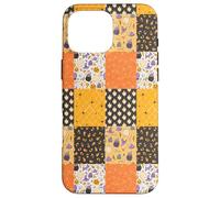 Vintage Halloween Patchwork Inpired Cute Ghost Pumpkin Custodia per iPhone 16 Pro Max