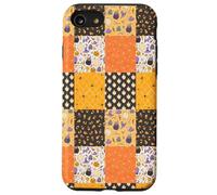 Vintage Halloween Patchwork Inpired Cute Ghost Pumpkin Custodia per iPhone SE (2020) / 7 / 8