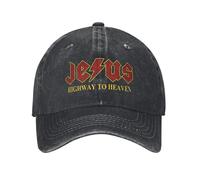 Vintage Highway to Heaven Berretto da Baseball Denim Lavato Snapback cap Outdoor Running Golf Adjustable Fit Caps Cappello