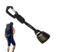 Vintage Hiking Bear Bell with Mute Function - Loud Safety Cowbell to Prevent Bear Encounters, Ideal for Hiking, campeggio, Backpacking, and Travel Outdoors Adventures and Wilderness Exploration Gear!