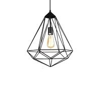 Vintage Hollow Hanging Light LED Ceiling Light Chandelier Metal E27 Single Head Pendant Lights Scandinavian Farmhouse Lighting Fixture for Bedside Indoor Rustic Teahouse Café