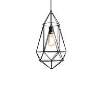 Vintage Hollow Hanging Light LED Ceiling Light Chandelier Metal E27 Single Head Pendant Lights Scandinavian Farmhouse Lighting Fixture for Bedside Indoor Rustic Teahouse Café