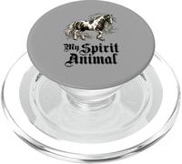 Vintage Horse My Spirit Animal Equestrian PopSockets PopGrip per MagSafe
