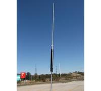 Vintage Hustler HQ-27 - Antenna CB con caricamento centrale, lunghezza 140 cm, colore: Nero