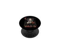 Vintage I Play with Dolls Collector Halloween Party House PopSockets PopGrip Adesivo