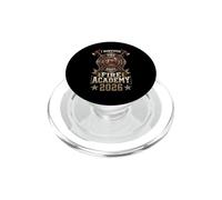 Vintage I Survived Fire Academy 2026 Firefighter PopSockets PopGrip per MagSafe