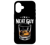 Vintage I'm a Neat Guy Divertente Whisky Bevitore Bourbon Custodia per iPhone 16