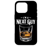 Vintage I'm a Neat Guy Divertente Whisky Bevitore Bourbon Custodia per iPhone 16 Pro