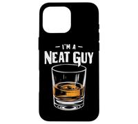 Vintage I'm a Neat Guy Divertente Whisky Bevitore Bourbon Custodia per iPhone 16 Pro Max