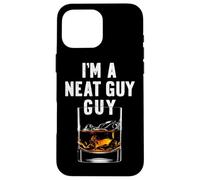 Vintage I'm a Neat Guy Divertente Whisky Bevitore Bourbon Custodia per iPhone 16 Pro Max