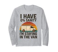 Vintage I'm Staying in Tha Van Funny Phasmophobia Man Women Maglia a Manica