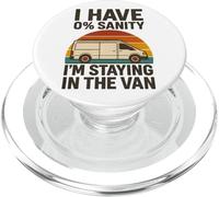 Vintage I'm Staying In Tha Van Funny Phasmophobia Man Women PopSockets PopGrip per MagSafe
