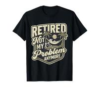 Vintage in Pensione Non è più Il Mio Problema Maglietta