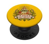 Vintage In Pizza Noi Crosta PopSockets PopGrip Adesivo