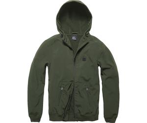 Vintage Industries Ashore Softshell Giacca, Verde scuro, Taglia L