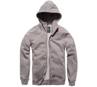 Vintage Industries Basing Felpa con cappuccio, grigio, taglia S per maschi