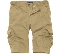 Vintage Industries Bermuda Cargostyle Terrance Shorts Dark Khaki XS Beige