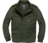 Vintage Industries Brent Parka, giacca tessile impermeabile M male Dark Oliva