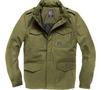 Vintage Industries Brent Parka, giacca tessile impermeabile XL male Chiaro Oliva