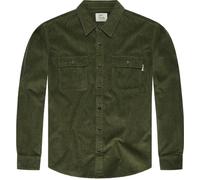 Vintage Industries Brix Camicia, Verde scuro, Taglia M
