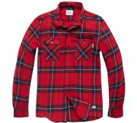 Vintage Industries Camicia a quadri Sem Flannel Shirt Red Check -Sem XL Rosso