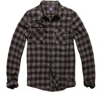 Harley shirt Grey check L male Grigio/Nero
