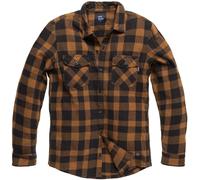 Vintage Industries Camicia di flanella Globe Heavyweight Shirt Yellow Check 3XL Giallo