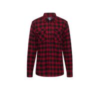 Vintage Industries Camicia 'Harley' rosso scuro / nero, Taglia L