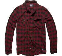 Vintage Industries Camicia Harley Uomo Flanella Aquadri Red Checkered