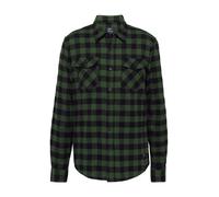 Vintage Industries Camicia 'Harley' verde / nero, Taglia M