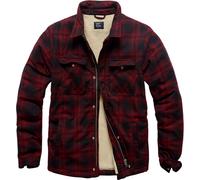 Vintage Industries Giacca di mezza stagione rosso / nero, Taglia L