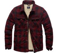 Vintage Industries Giacca di mezza stagione rosso / nero, Taglia L