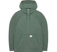 Vintage Industries Cruz Felpa con cappuccio con zip, verde, taglia S per maschi