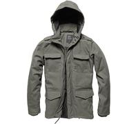 Vintage Industries Darren Parka, giacca tessile impermeabile 3XL male Grigio