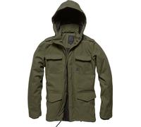 Vintage Industries Darren Parka, giacca tessile impermeabile L male Oliva