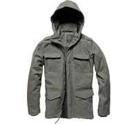 Vintage Industries Darren Parka, giacca tessile impermeabile XL male Grigio