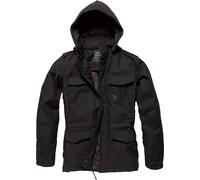 Vintage Industries Darren Parka, giacca tessile impermeabile XXL male Nero