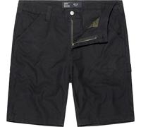 Vintage Industries Dayton, pantaloni tessili corti W38 male Nero