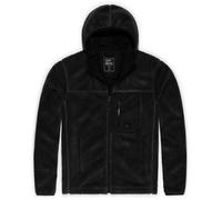 Vintage Industries Dustin foderato in pile Sherpa Giacca in pile nera L Nero