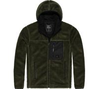 Vintage Industries Dustin Sherpa Fleece Giacca, oliva, Taglia M