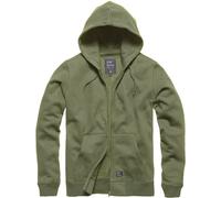 Vintage Industries Felpa con cappuccio Redstone Uomo Giacca Bright Olive