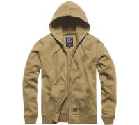 Vintage Industries Felpa con cappuccio Redstone Uomo Giacca Maglione Sand