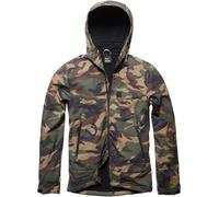 Vintage Industries Funktionsjacke Alford Giacca Softshell Woodland Camo XXL Camouflage