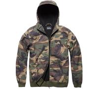 Vintage Industries Funktionsjacke Ashore Giacca Softshell Woodland Camo M Camouflage