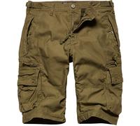Vintage Industries Gandor, pantaloncini cargo XS male Oliva