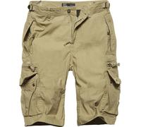 Vintage Industries Pantaloncini Gandor cargo beige XS per maschi