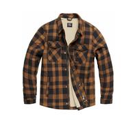 Vintage Industries Giacca da boscaiolo Craft Heavyweight Sherpa Yellow Check M Giallo
